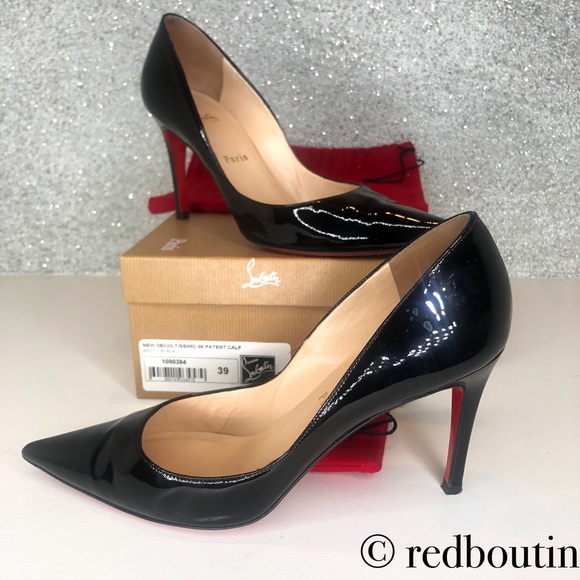 👠SOLD👠 New Decoltissimo 85 patent-leather pumps - Picture 5 of 7